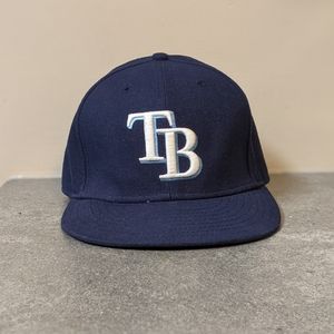 Tampa Bay Rays MLB Fitted Ball Cap